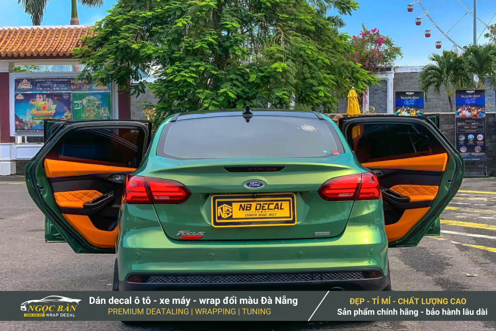 Dán Decal Ô Tô Xe Máy Wrap đổi Màu Đà Nẵng (1)