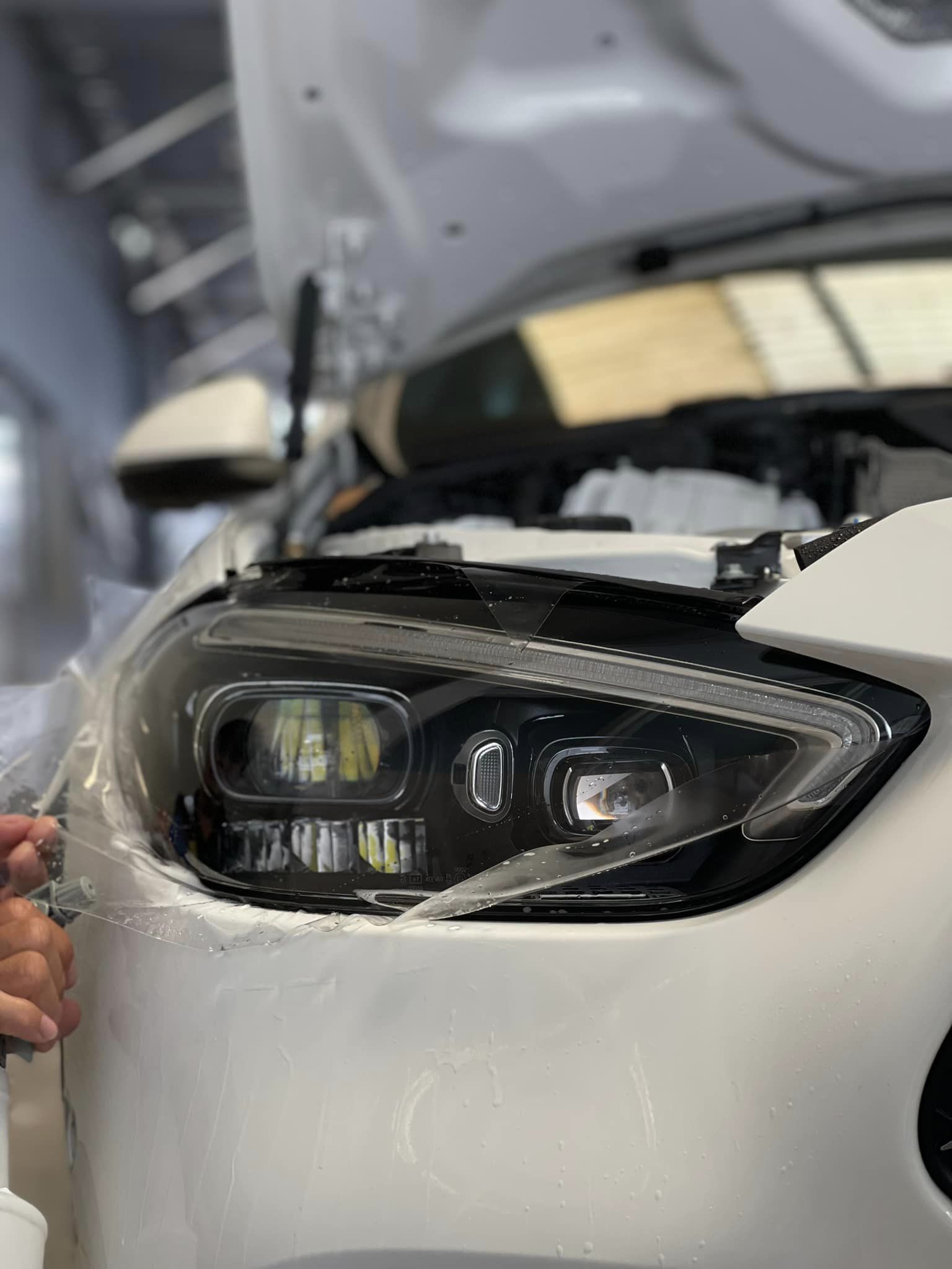 Tpu Nội Thất Và Đèn Trước, Sau Mec C300 Amg