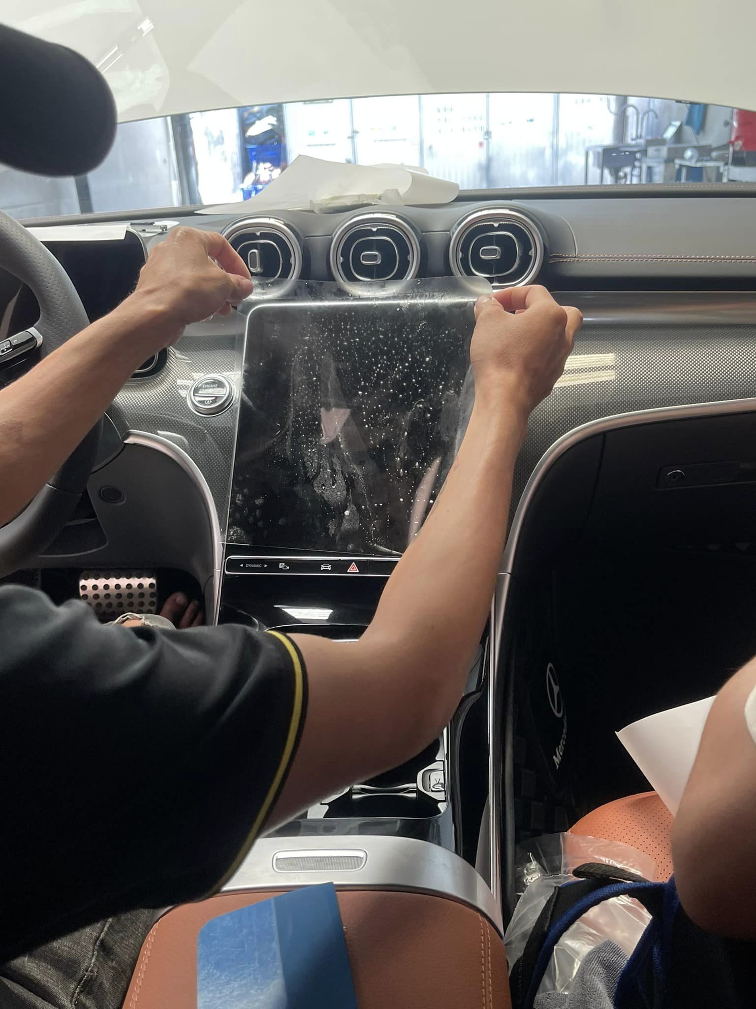 Tpu Nội Thất Và Đèn Trước, Sau Mec C300 Amg.