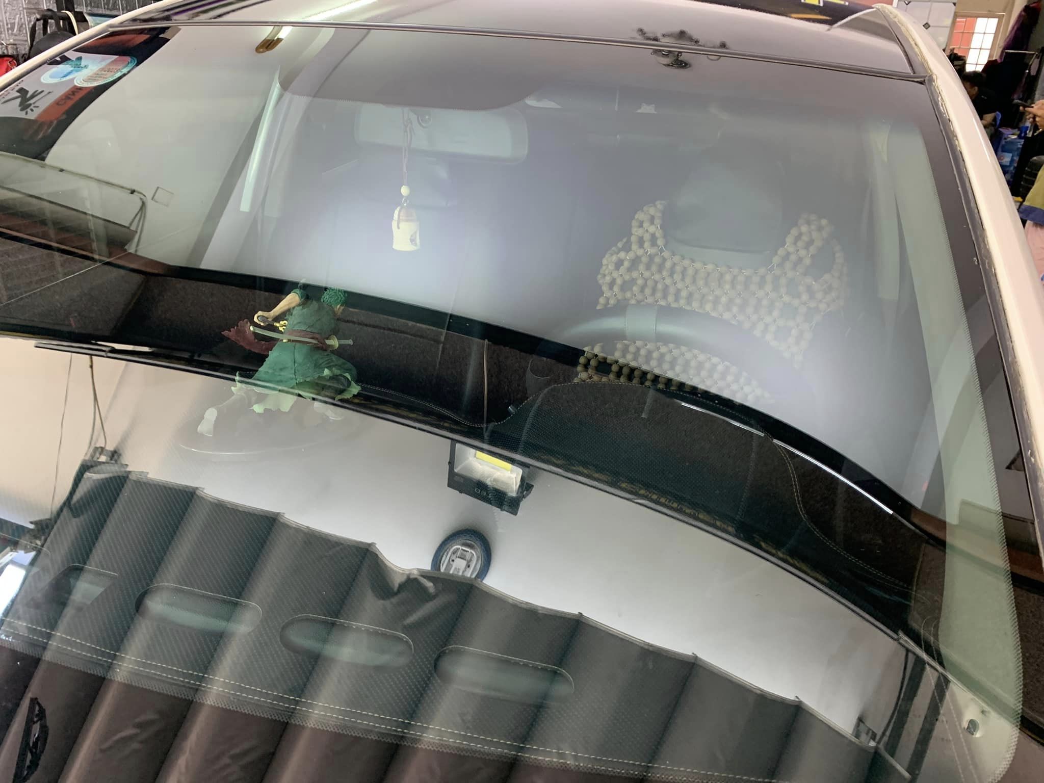 Combo Dán Film Cách Nhiệt Chống Nóng , Dán Trần đen Siêu Bóng , Tem Sườn Dành Cho A Trai Grand I10 3