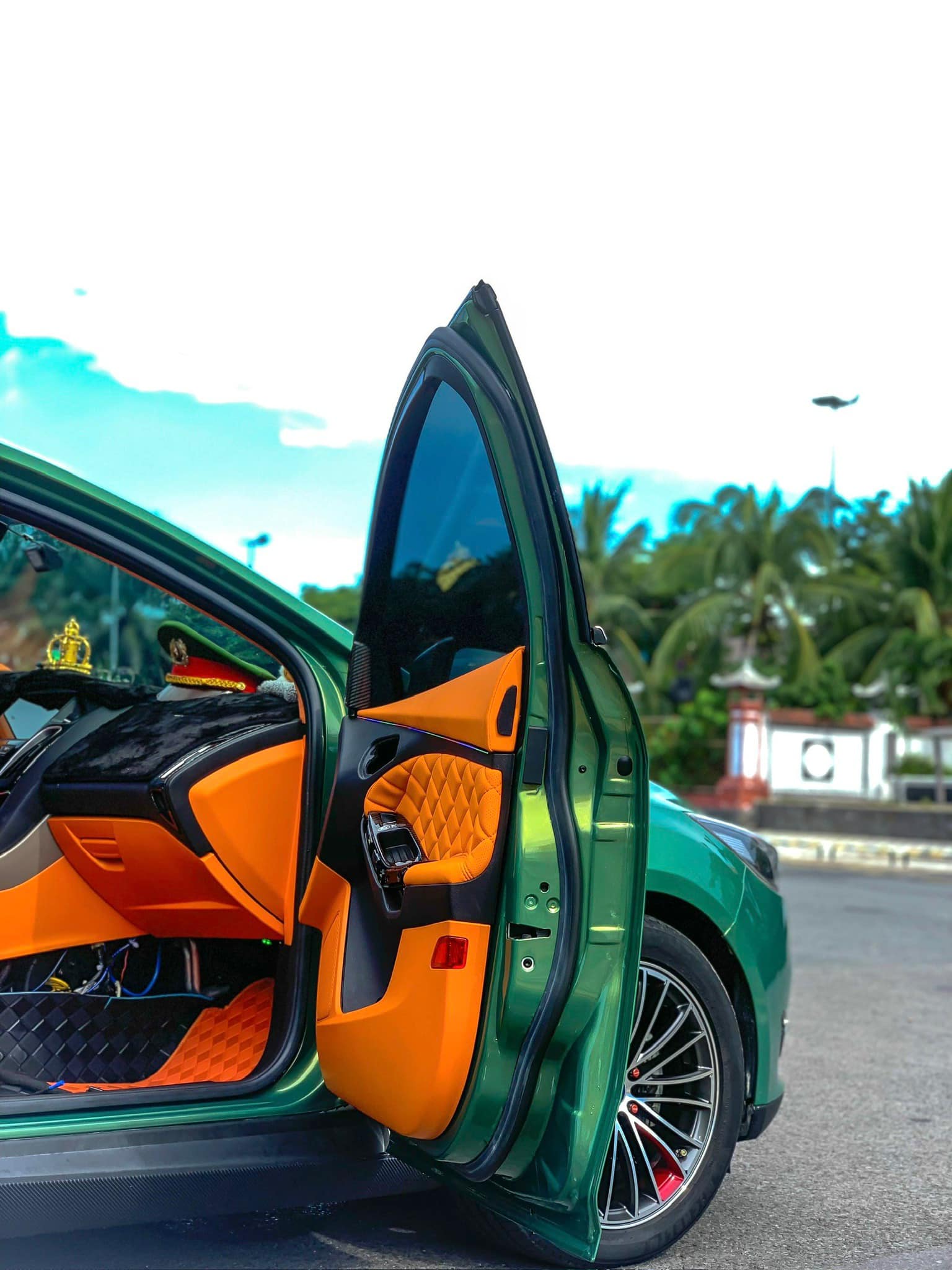 Ford Focus đổi Trắng Thay Xanh 1