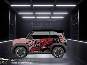 Mẫu Tem Xe Vinfast Vf3 Mạnh Mẽ, Cute 2024 2