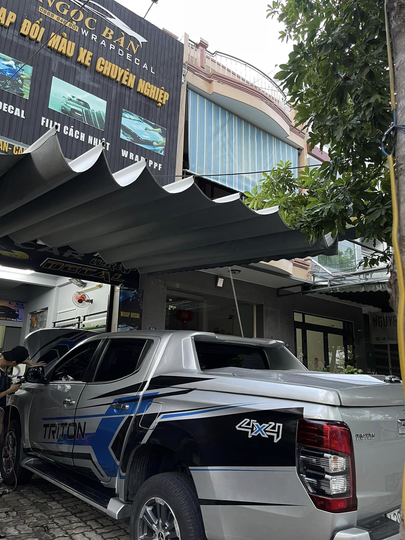 Triton lên tem sườn tăng thêm tính thể thao