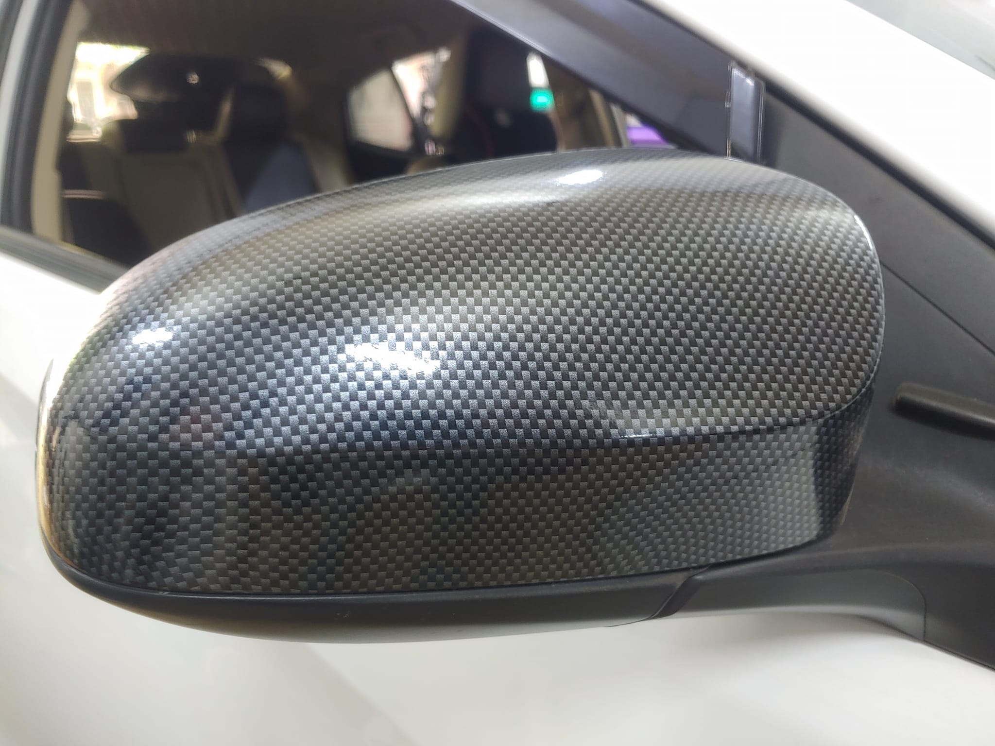 Vios Dán Nội Thất Decal Vân Gỗ Và Cacbon Cực Xịn Và Sang Chảnh 5