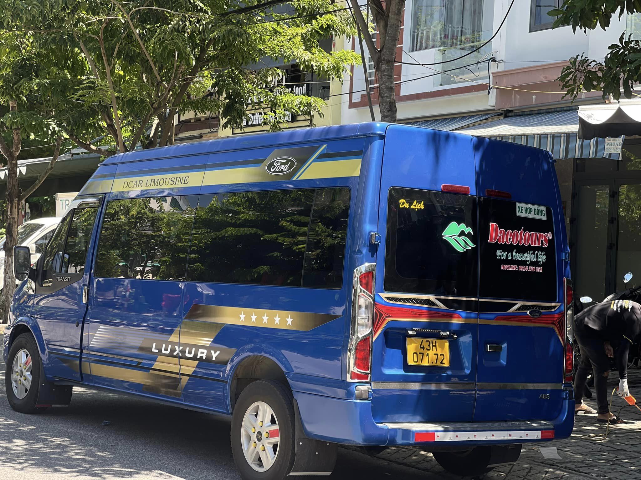 Dán Tem Xe Khách 16 Chỗ