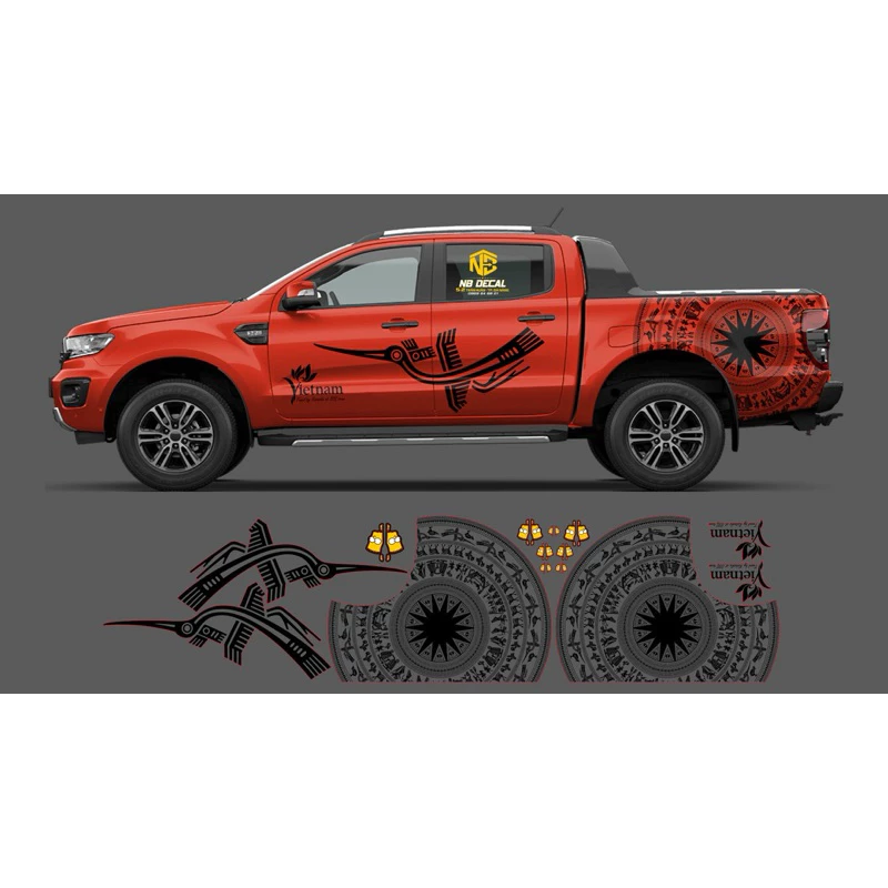 Tem Trống Đồng Ford Ranger 2